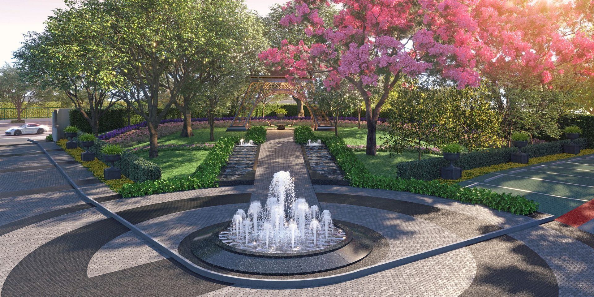 European landscape garden