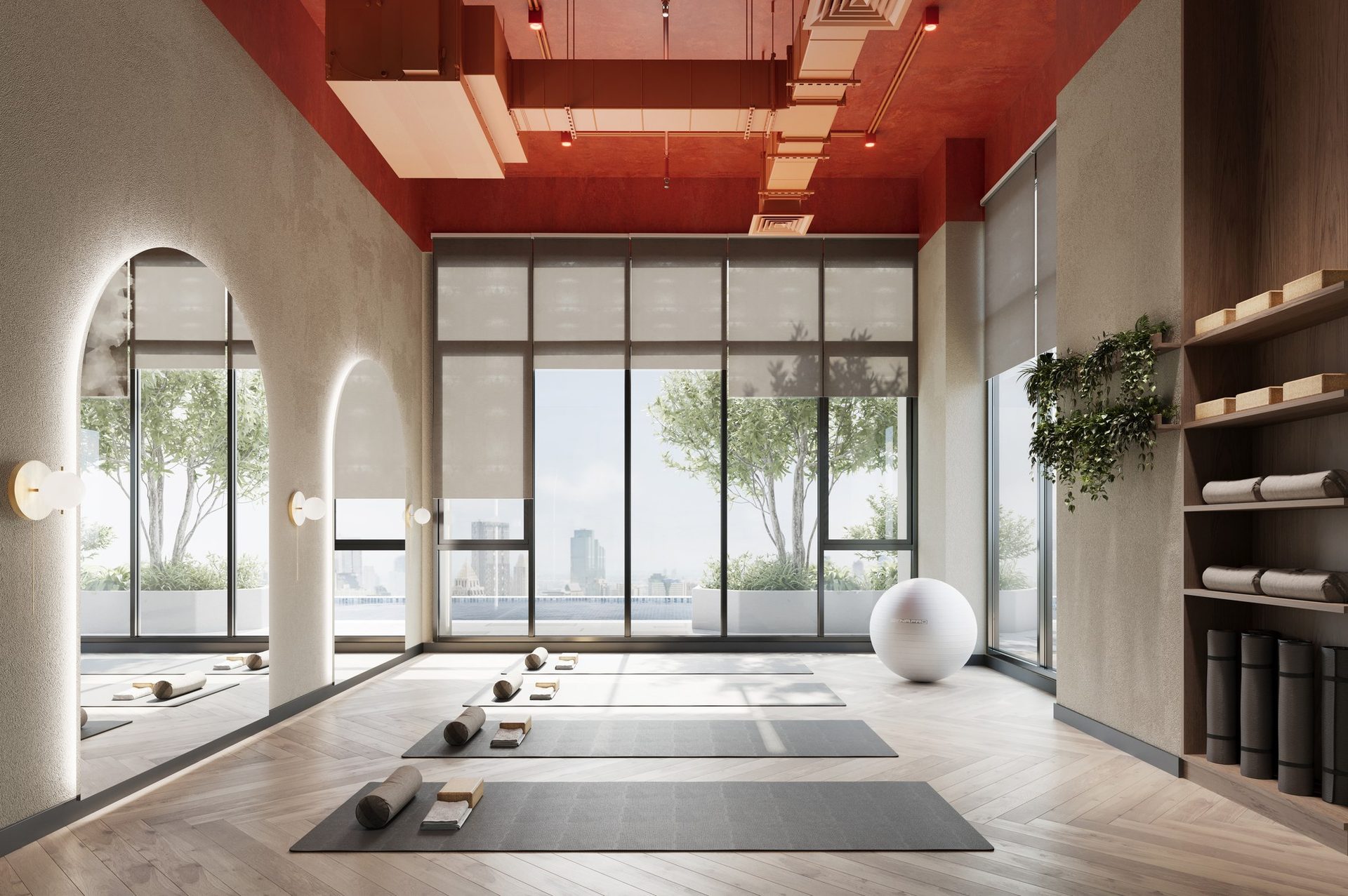 Yoga room